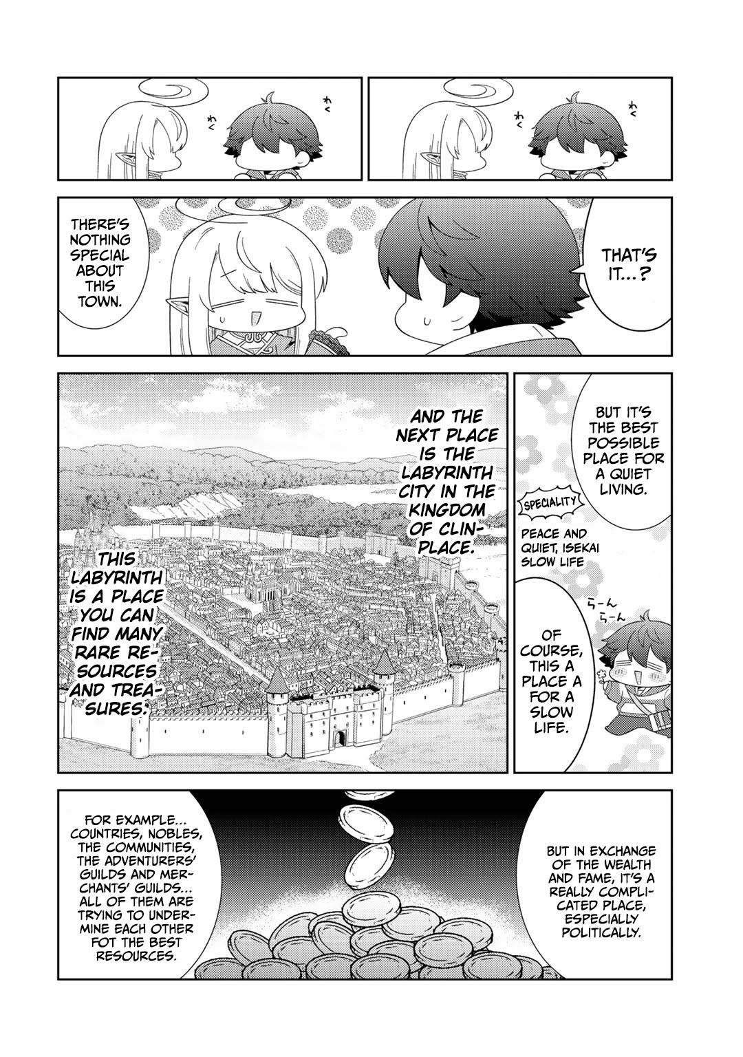 Seirei-tachi no Rakuen to Risou no Isekai Seikatsu Chapter 34 page 6 - Chapter 34