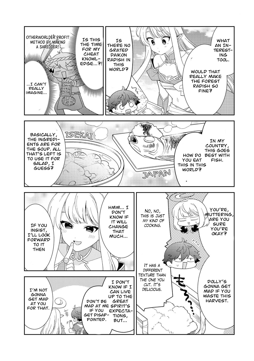 Seirei-tachi no Rakuen to Risou no Isekai Seikatsu Chapter 35 page 10 - Chapter 35