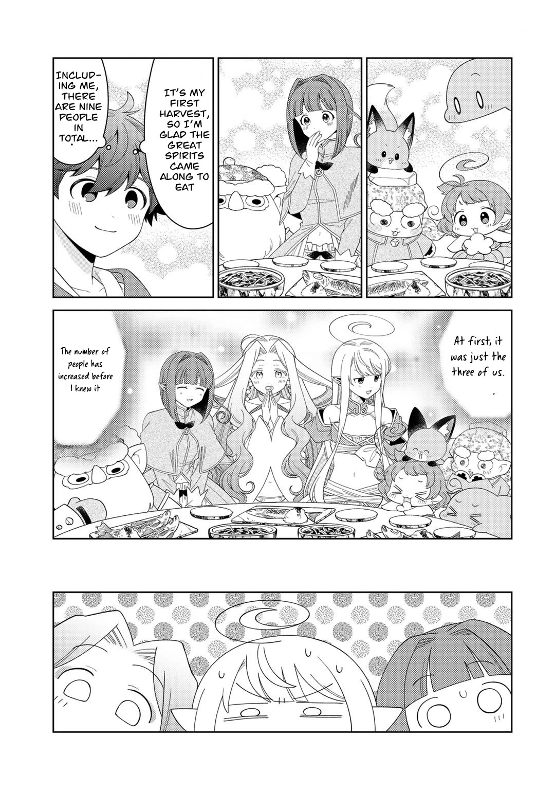 Seirei-tachi no Rakuen to Risou no Isekai Seikatsu Chapter 35 page 12 - Chapter 35