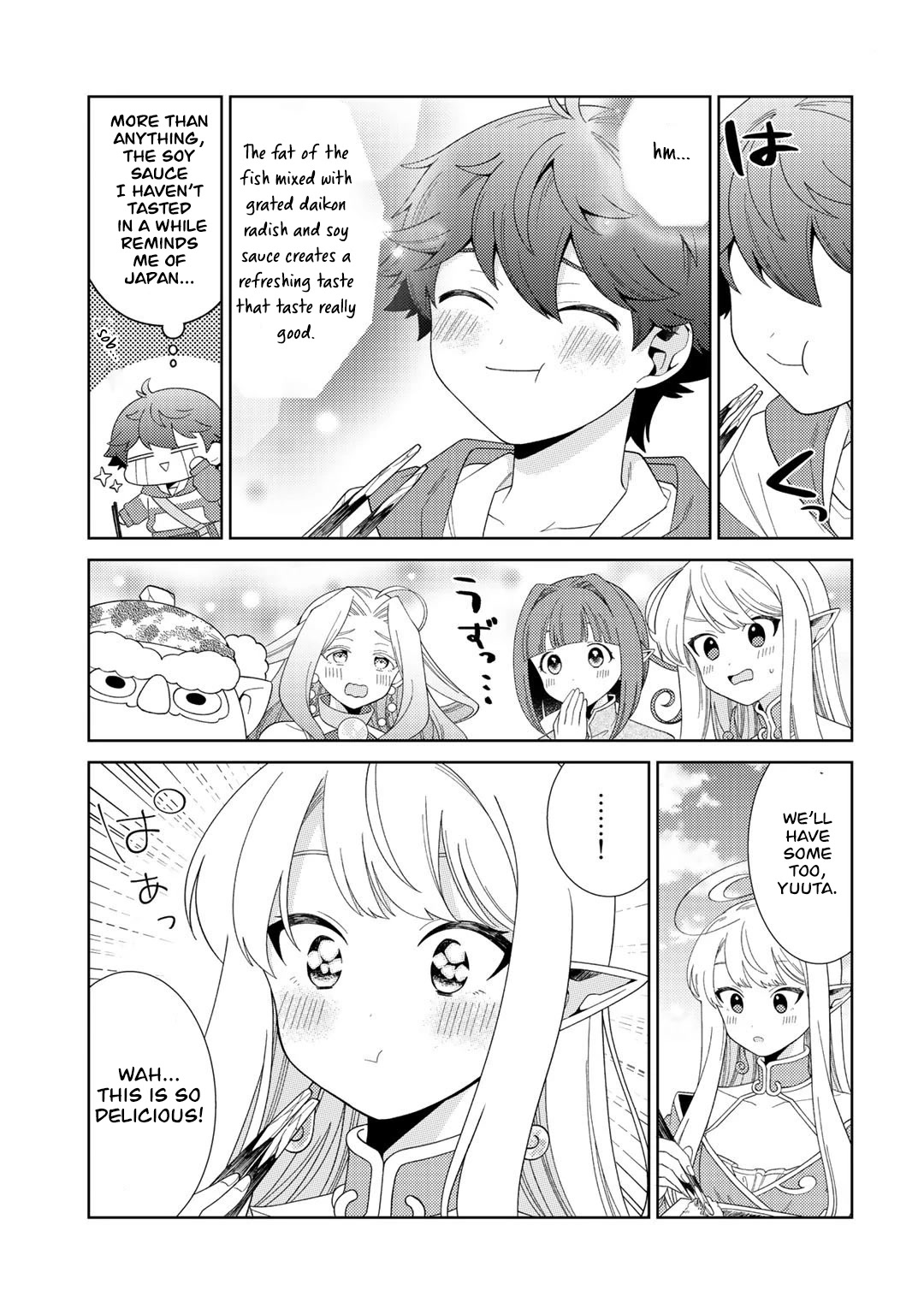 Seirei-tachi no Rakuen to Risou no Isekai Seikatsu Chapter 35 page 14 - Chapter 35