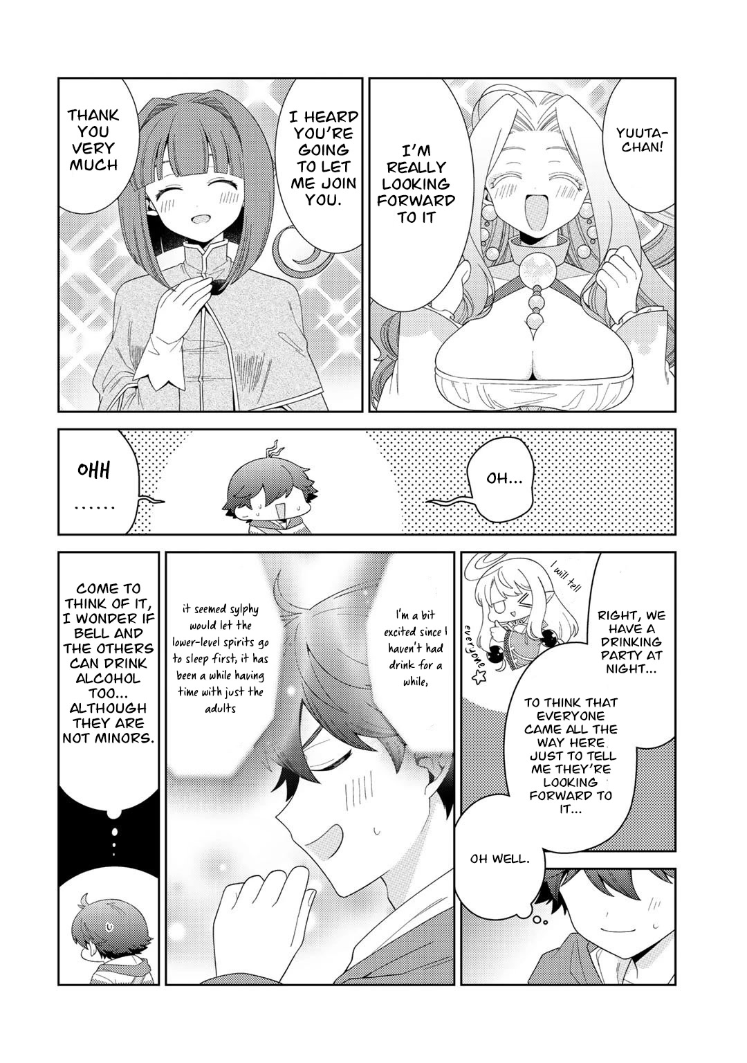 Seirei-tachi no Rakuen to Risou no Isekai Seikatsu Chapter 35 page 17 - Chapter 35