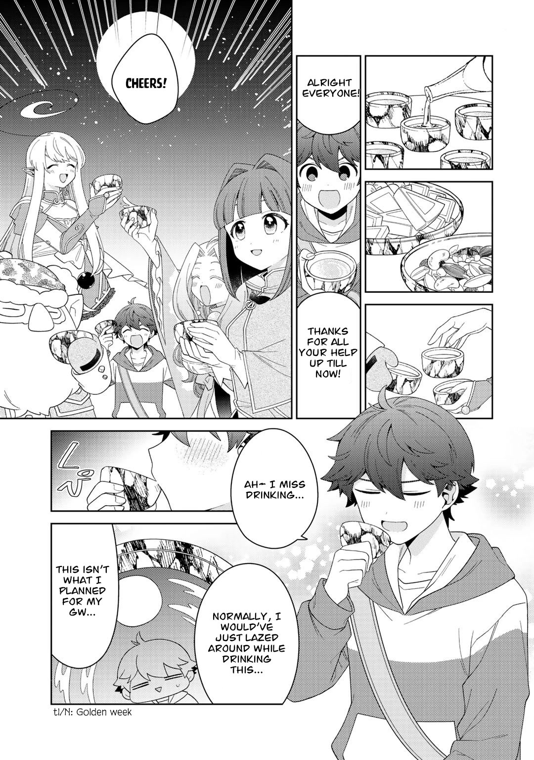 Seirei-tachi no Rakuen to Risou no Isekai Seikatsu Chapter 35 page 20 - Chapter 35