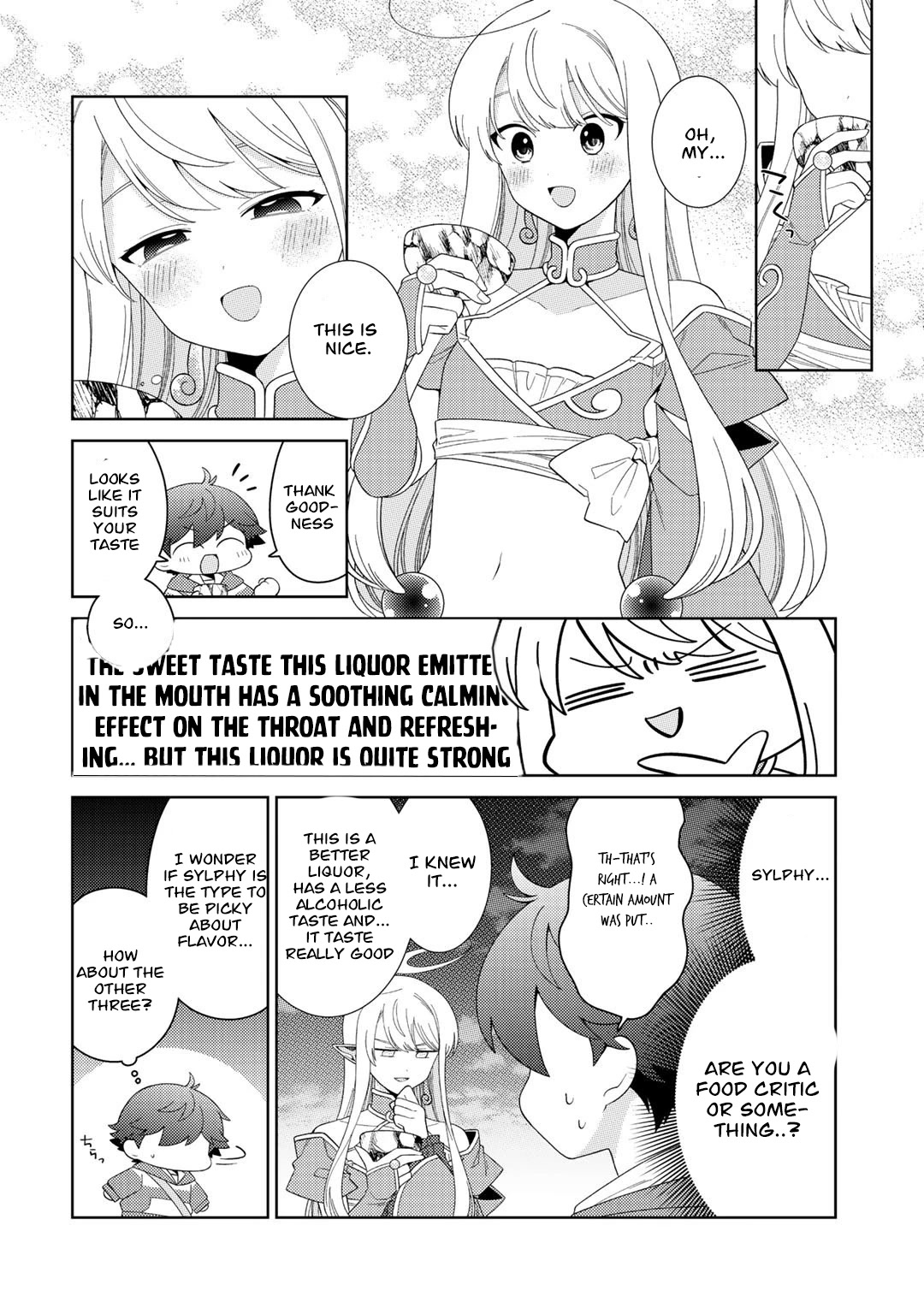 Seirei-tachi no Rakuen to Risou no Isekai Seikatsu Chapter 35 page 21 - Chapter 35