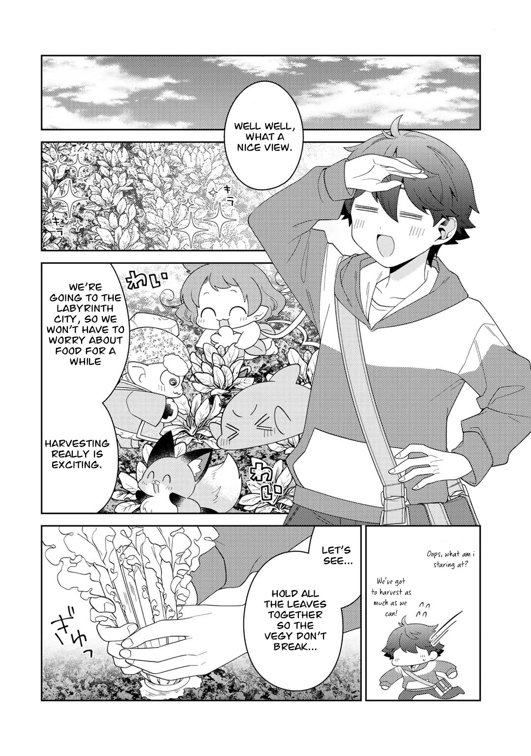 Seirei-tachi no Rakuen to Risou no Isekai Seikatsu Chapter 35 page 3 - Chapter 35