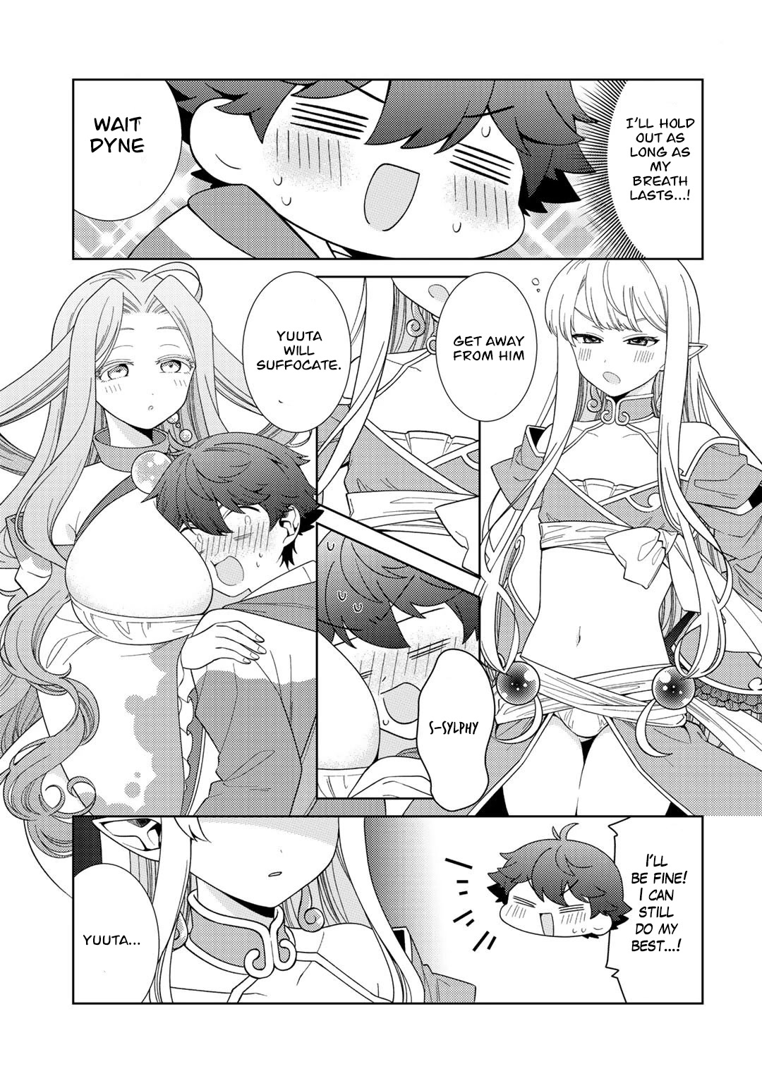 Seirei-tachi no Rakuen to Risou no Isekai Seikatsu Chapter 36 page 12 - Chapter 36
