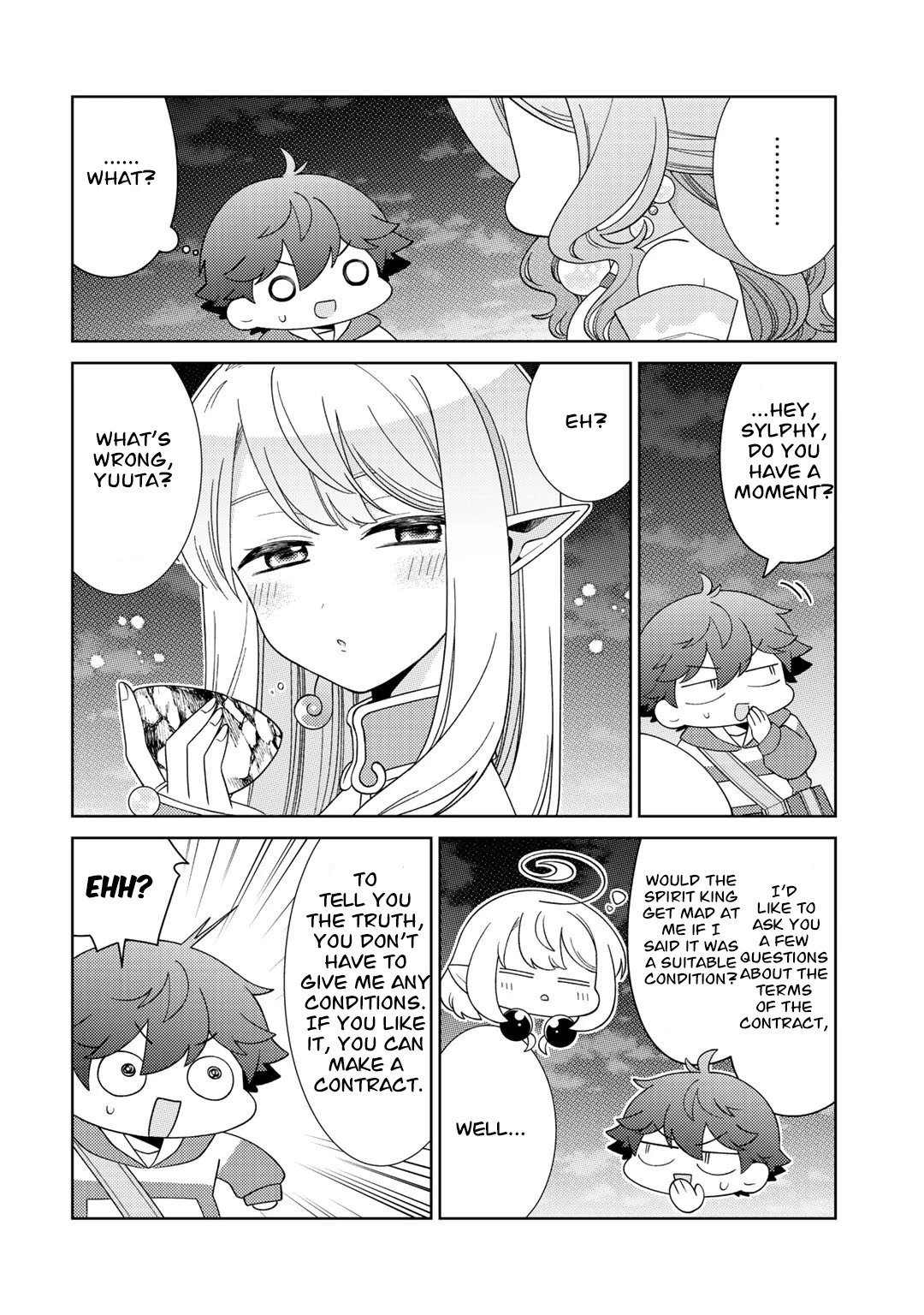 Seirei-tachi no Rakuen to Risou no Isekai Seikatsu Chapter 36 page 9 - Chapter 36