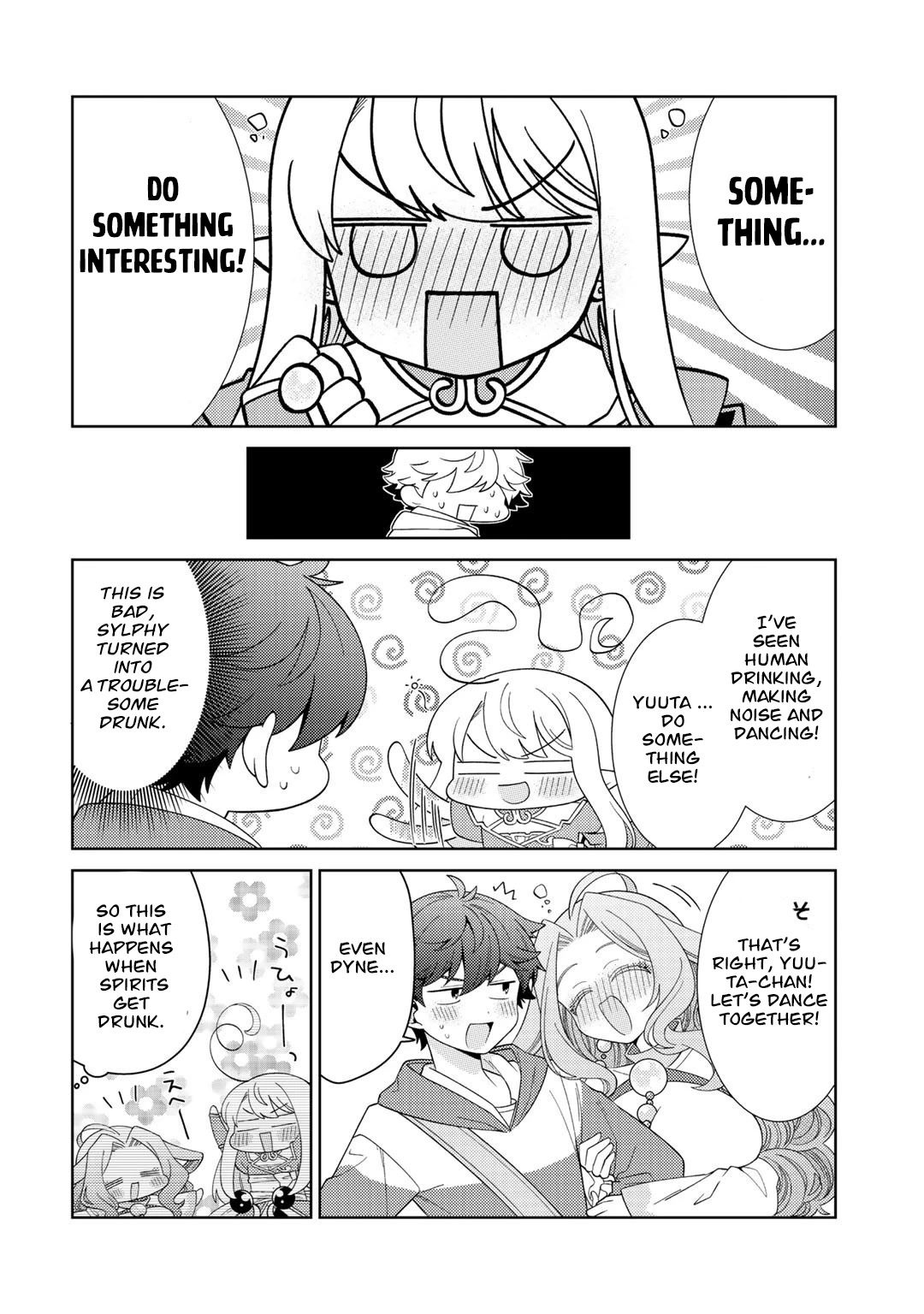 Seirei-tachi no Rakuen to Risou no Isekai Seikatsu Chapter 37 page 14 - Chapter 37