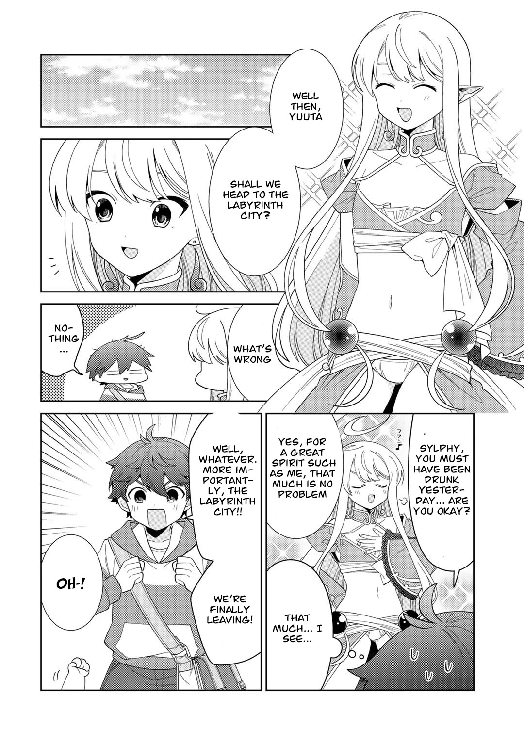 Seirei-tachi no Rakuen to Risou no Isekai Seikatsu Chapter 37 page 16 - Chapter 37