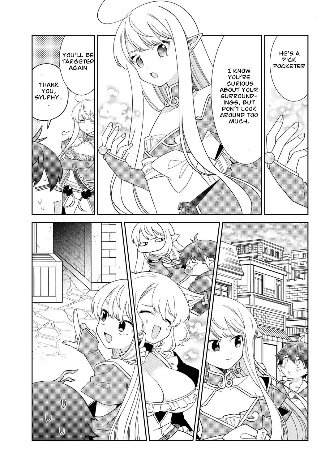 Seirei-tachi no Rakuen to Risou no Isekai Seikatsu Chapter 38 page 11 - Chapter 38