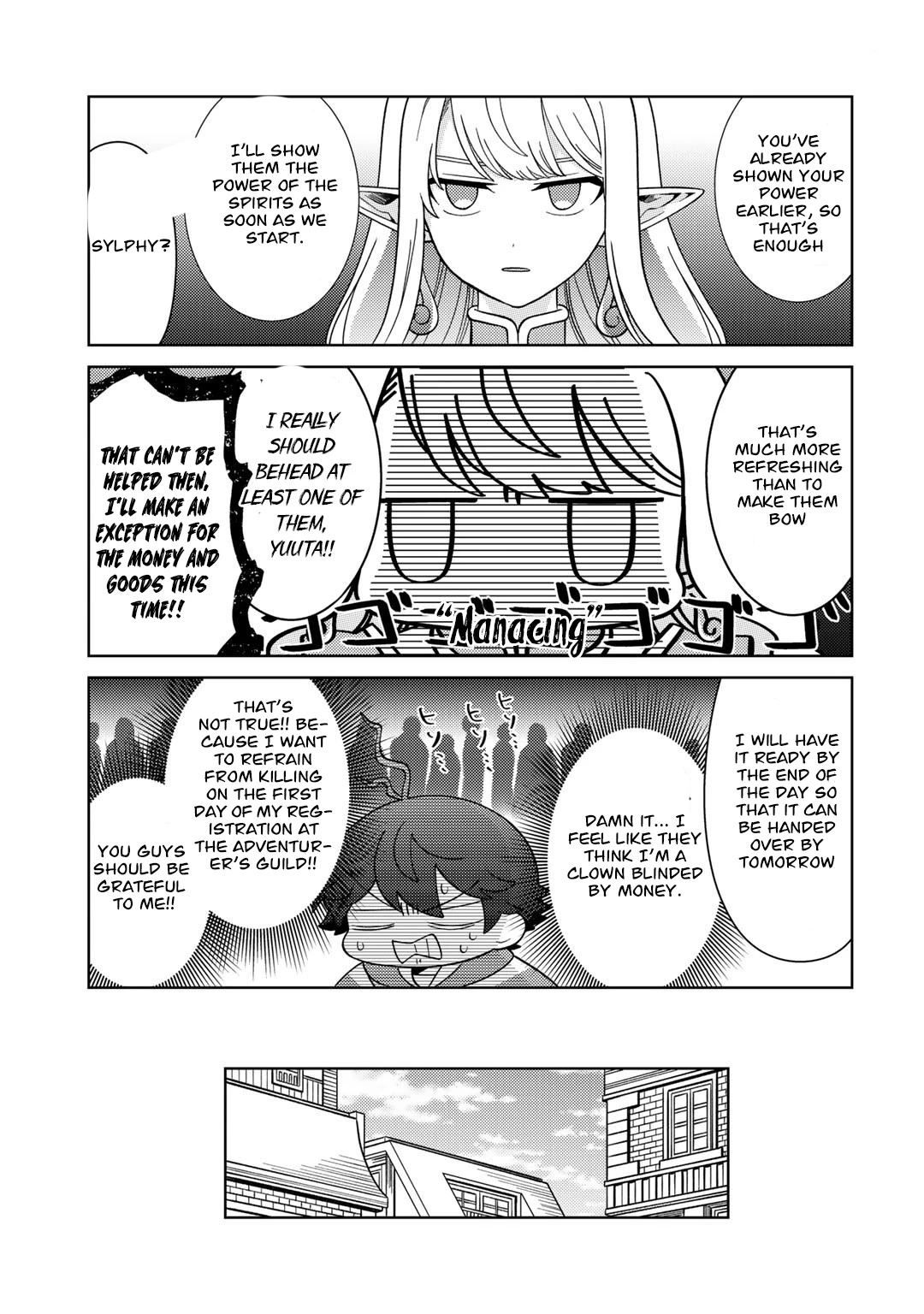 Seirei-tachi no Rakuen to Risou no Isekai Seikatsu Chapter 41 page 16 - Chapter 41