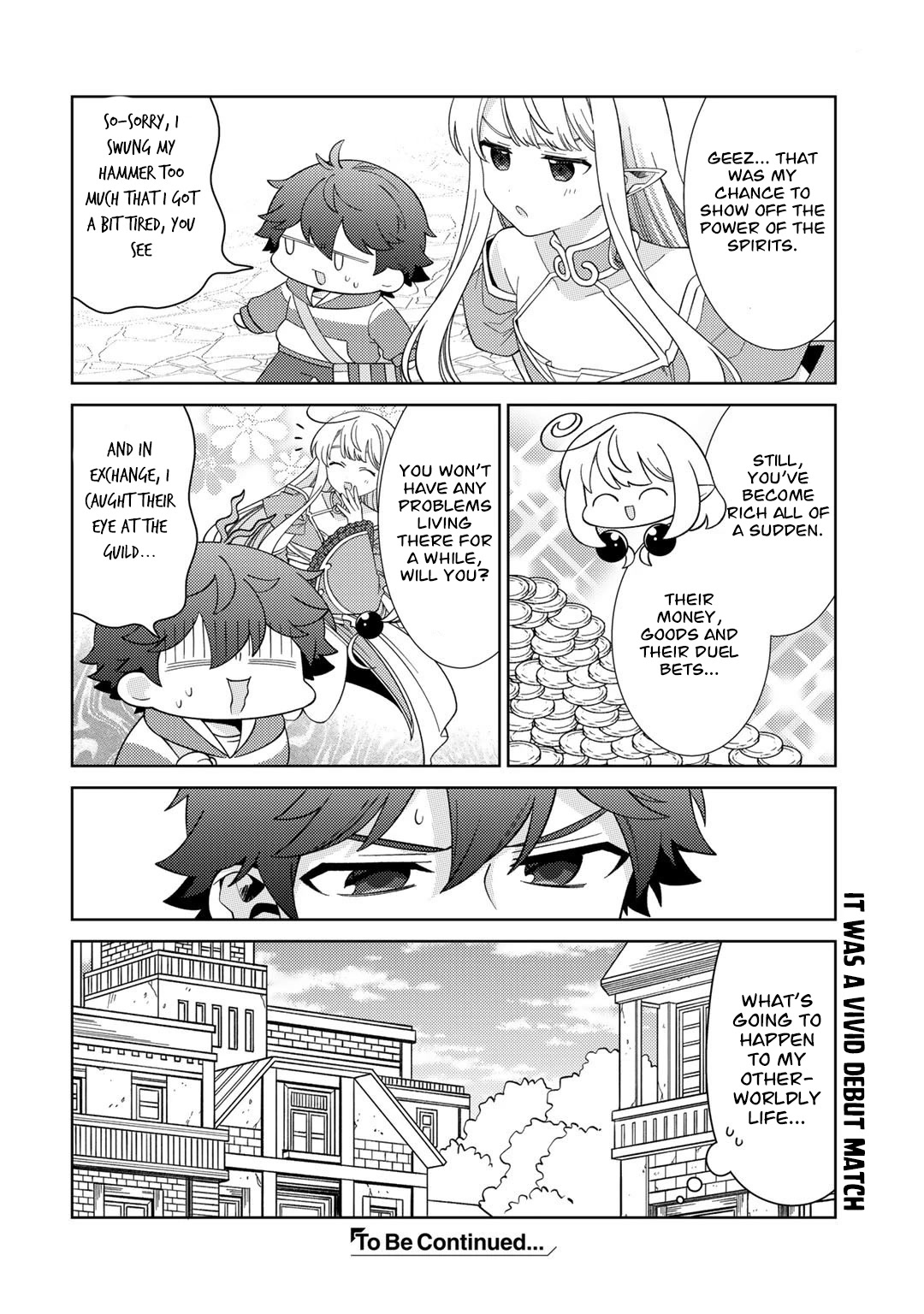 Seirei-tachi no Rakuen to Risou no Isekai Seikatsu Chapter 41 page 17 - Chapter 41