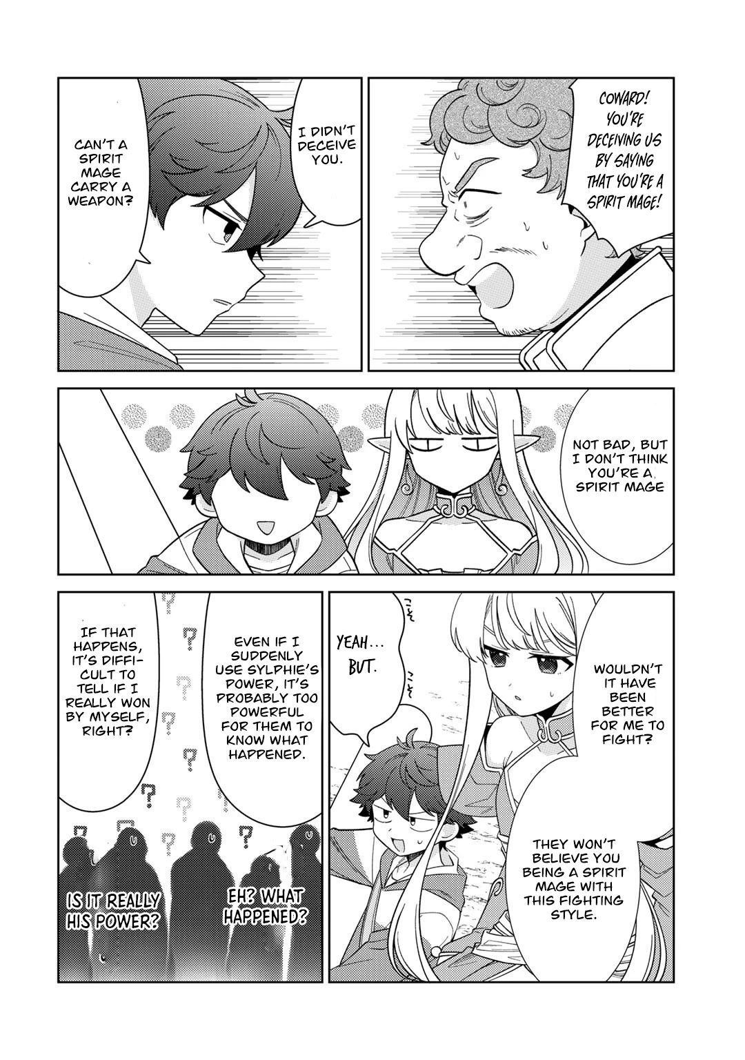 Seirei-tachi no Rakuen to Risou no Isekai Seikatsu Chapter 41 page 7 - Chapter 41