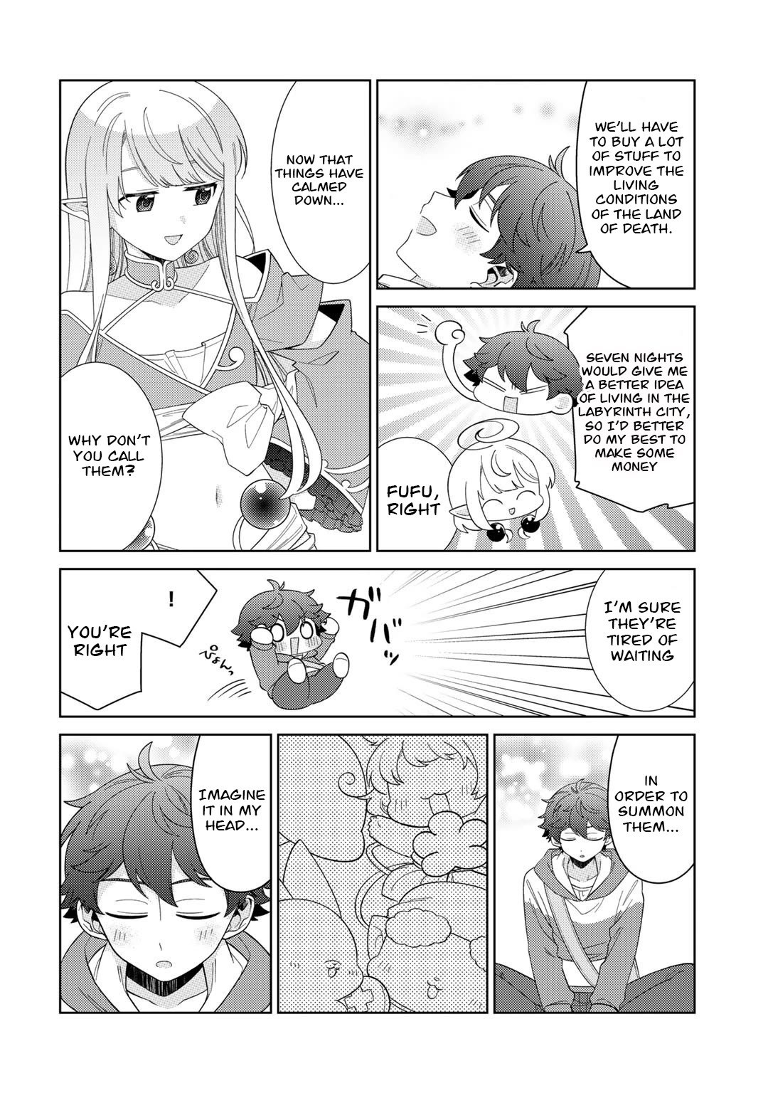 Seirei-tachi no Rakuen to Risou no Isekai Seikatsu Chapter 42 page 10 - Chapter 42