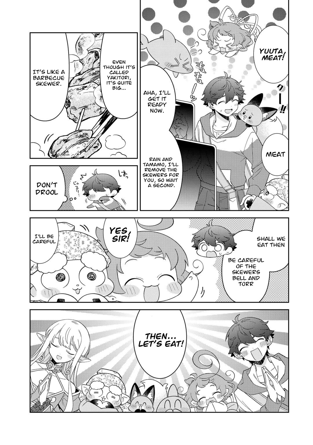 Seirei-tachi no Rakuen to Risou no Isekai Seikatsu Chapter 43 page 5 - Chapter 43