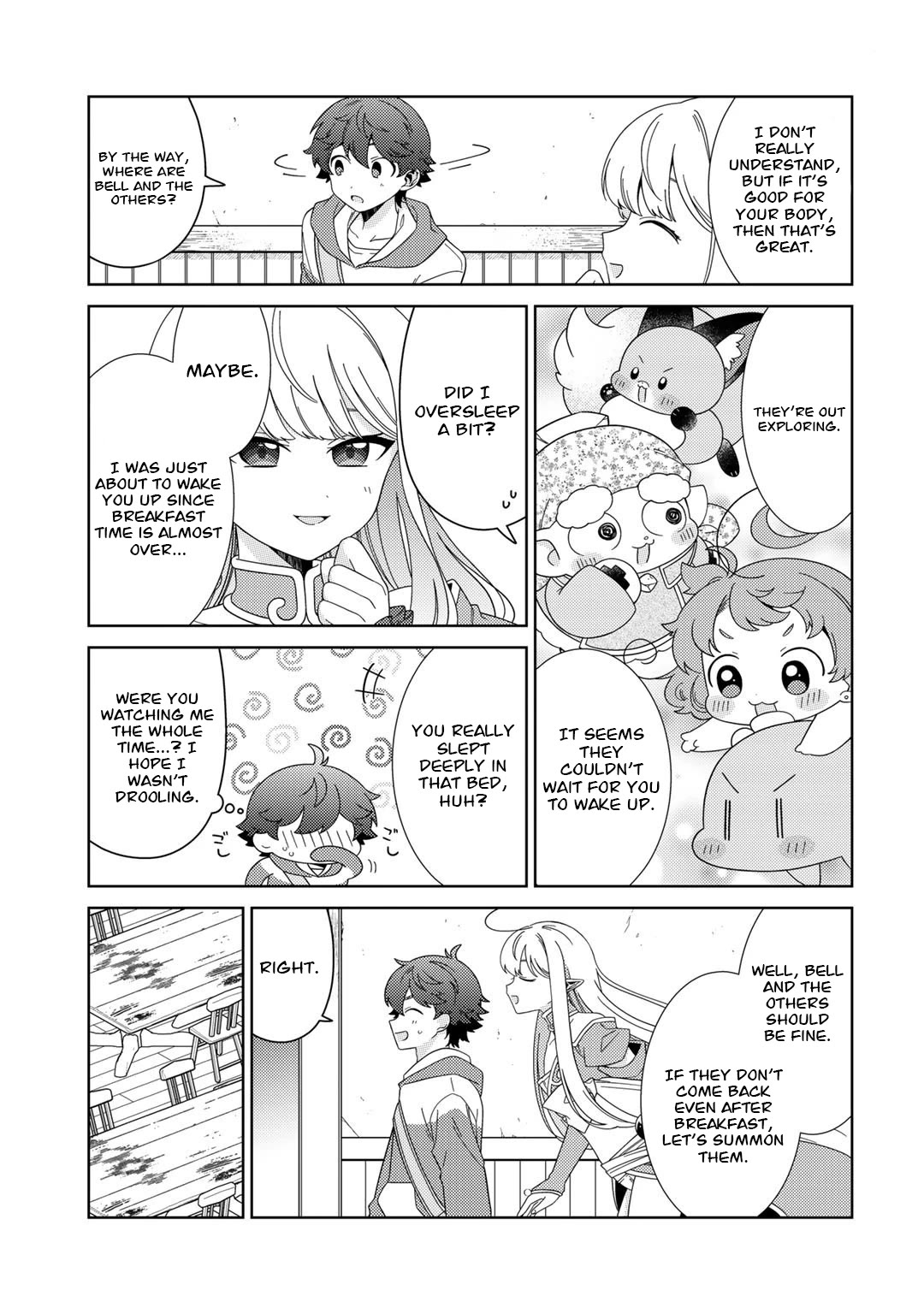 Seirei-tachi no Rakuen to Risou no Isekai Seikatsu Chapter 44 page 7 - Chapter 44