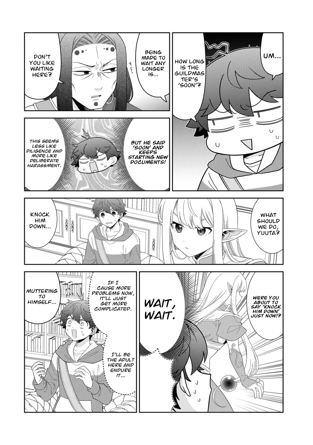 Seirei-tachi no Rakuen to Risou no Isekai Seikatsu Chapter 45 page 10 - Chapter 45