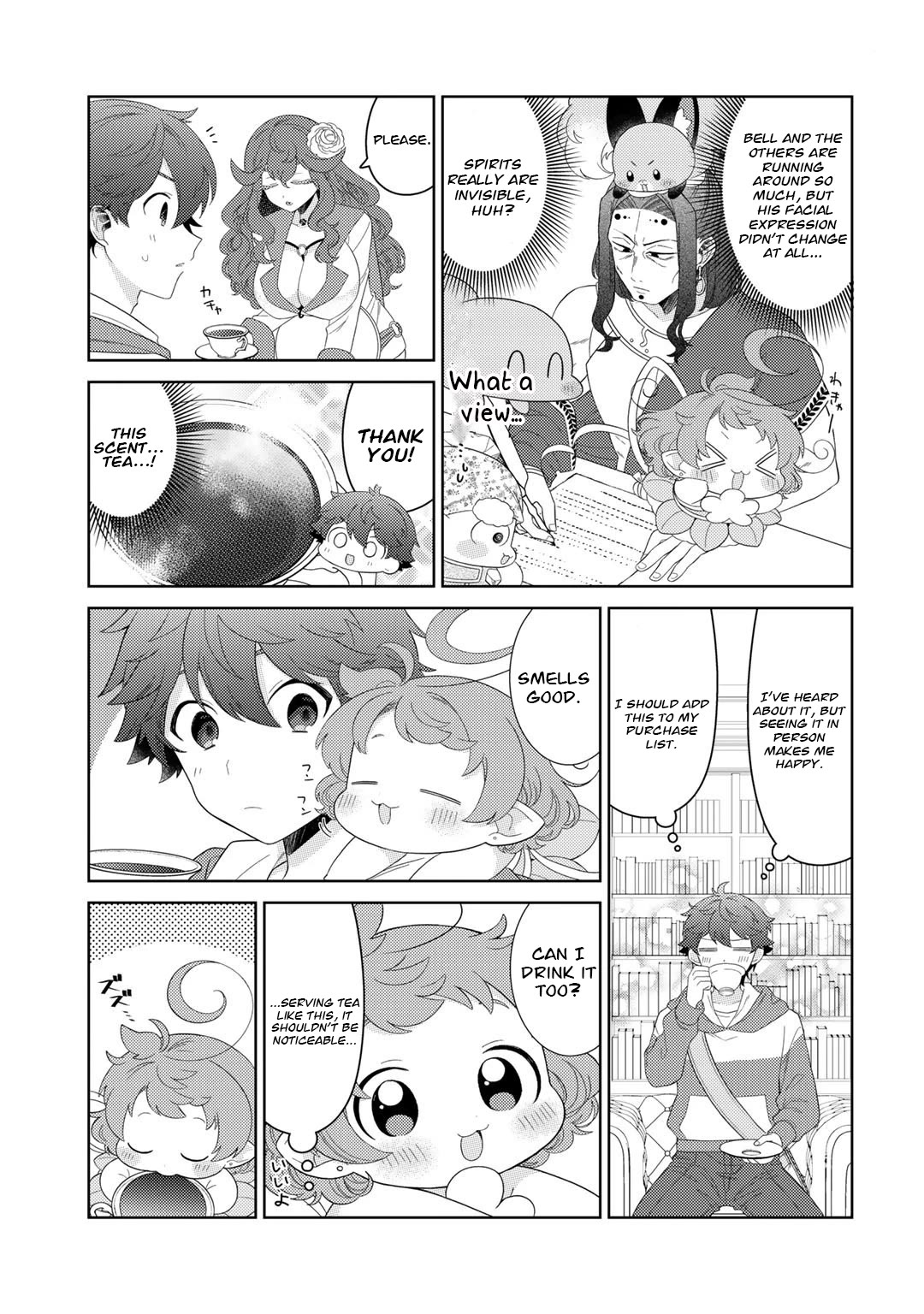 Seirei-tachi no Rakuen to Risou no Isekai Seikatsu Chapter 45 page 7 - Chapter 45