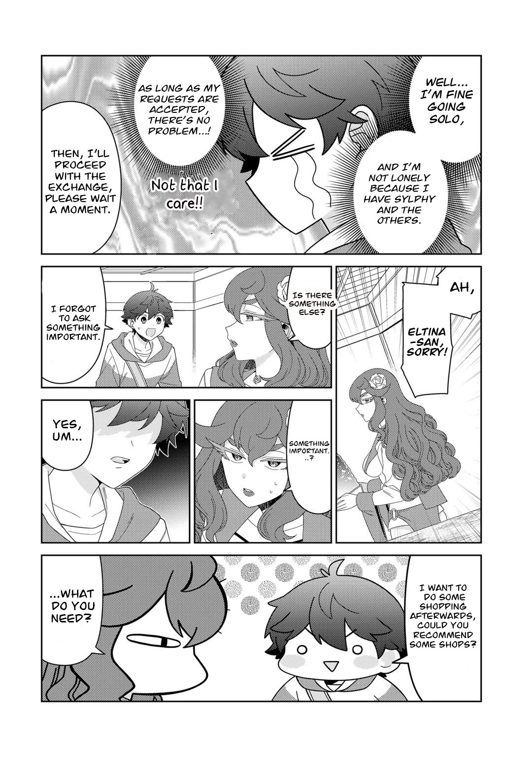 Seirei-tachi no Rakuen to Risou no Isekai Seikatsu Chapter 46 page 15 - Chapter 46