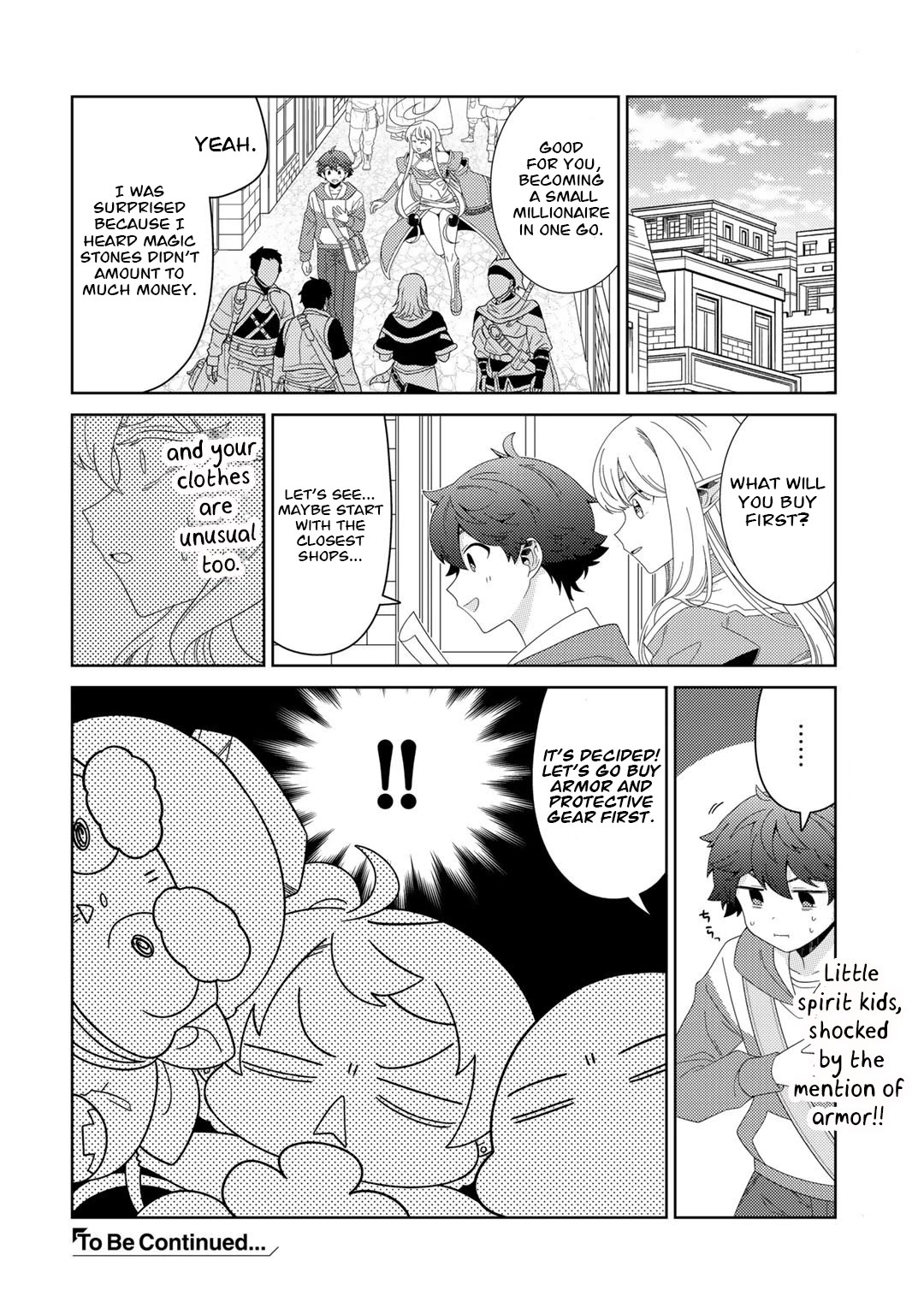 Seirei-tachi no Rakuen to Risou no Isekai Seikatsu Chapter 46 page 17 - Chapter 46