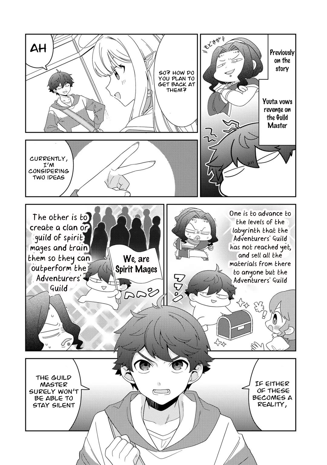 Seirei-tachi no Rakuen to Risou no Isekai Seikatsu Chapter 46 page 3 - Chapter 46