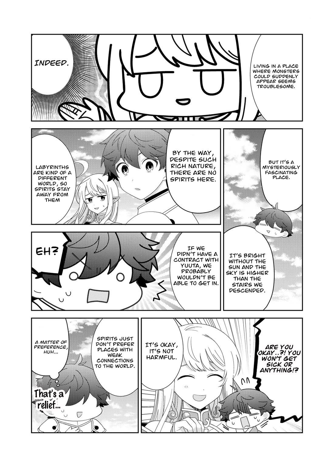 Seirei-tachi no Rakuen to Risou no Isekai Seikatsu Chapter 48 page 15 - Chapter 48