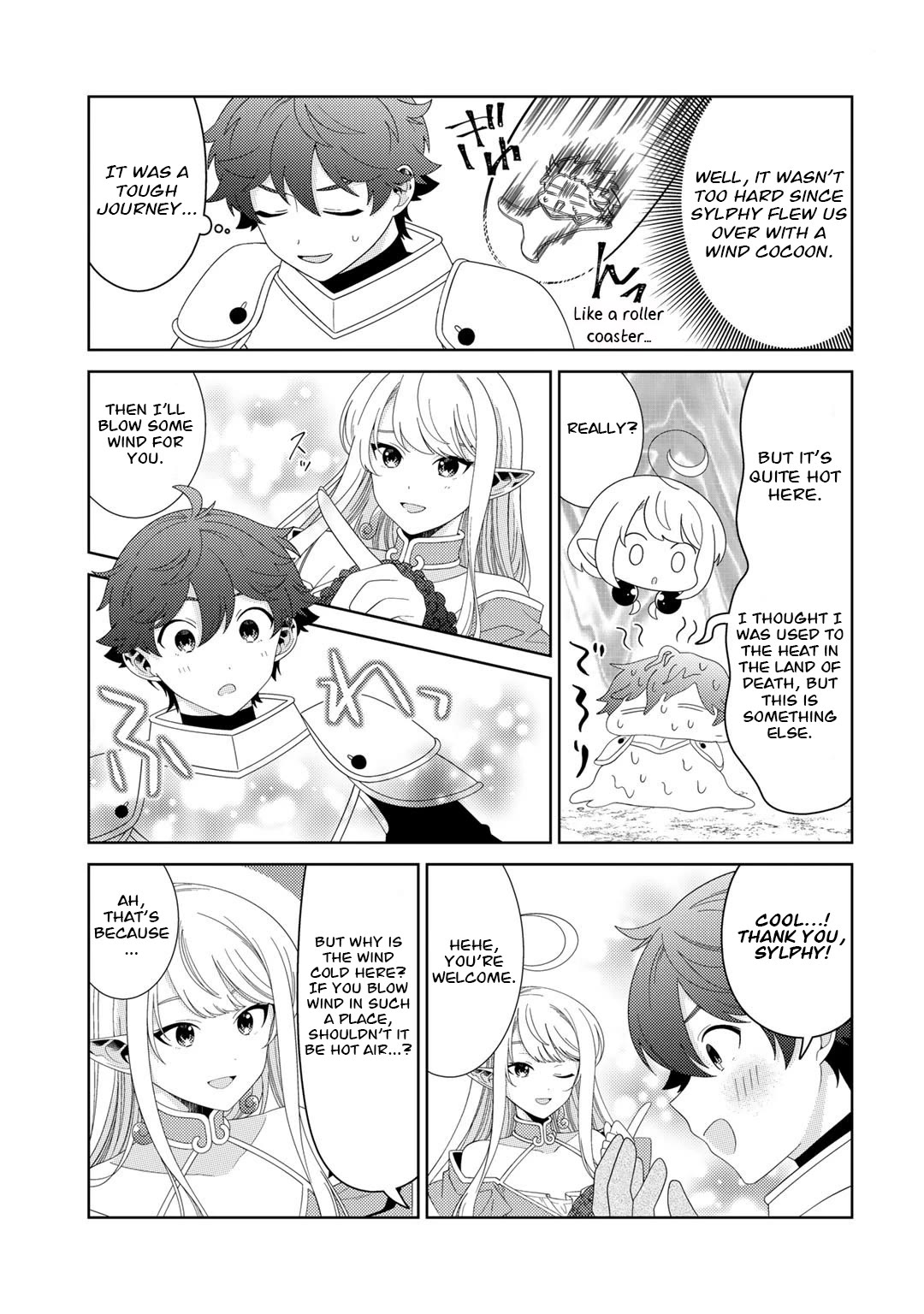 Seirei-tachi no Rakuen to Risou no Isekai Seikatsu Chapter 49 page 7 - Chapter 49