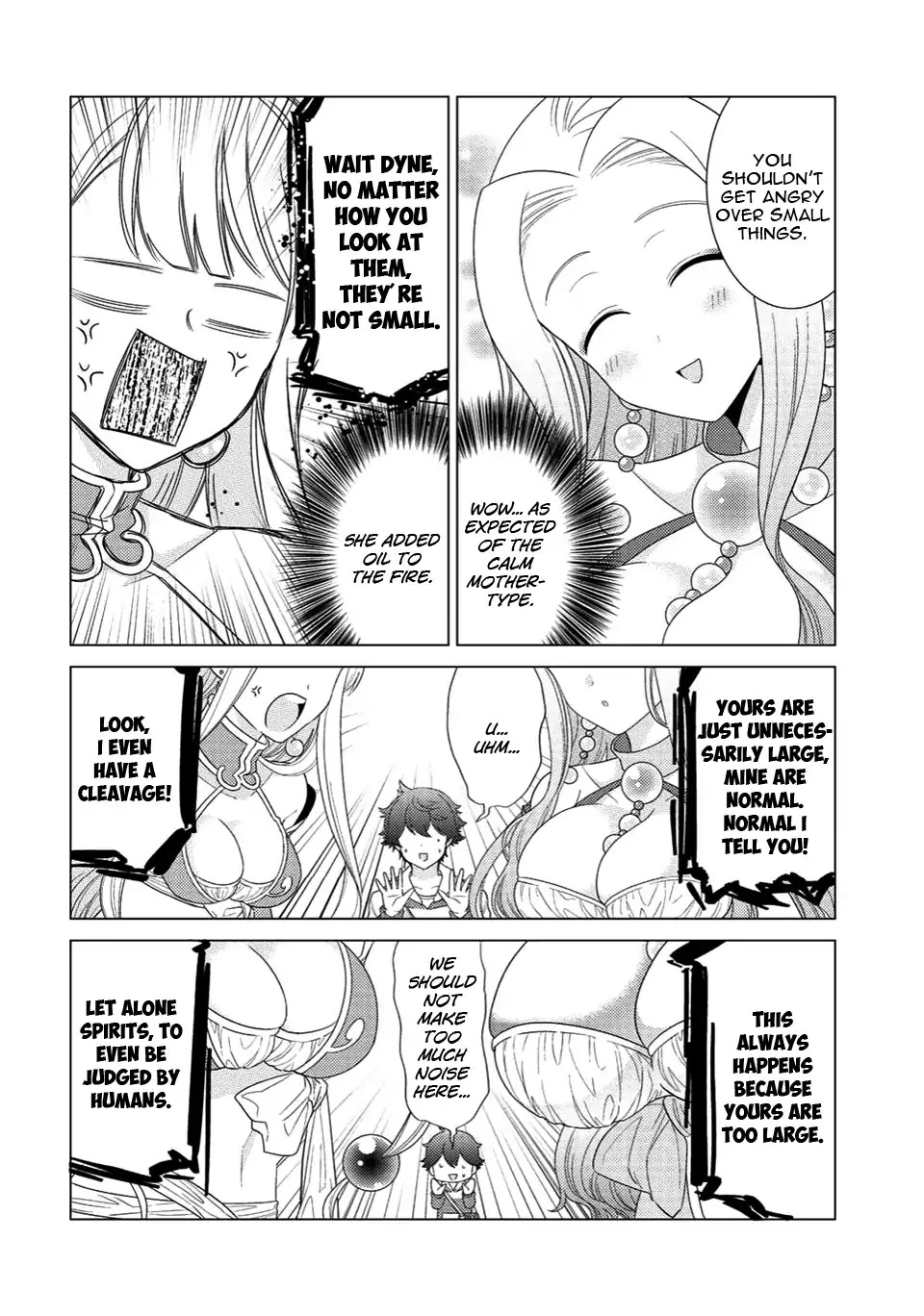 Seirei-tachi no Rakuen to Risou no Isekai Seikatsu Chapter 5 page 13 - Chapter 5