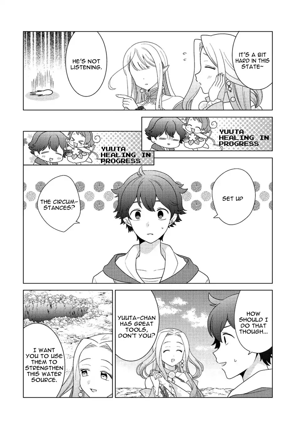 Seirei-tachi no Rakuen to Risou no Isekai Seikatsu Chapter 5 page 17 - Chapter 5