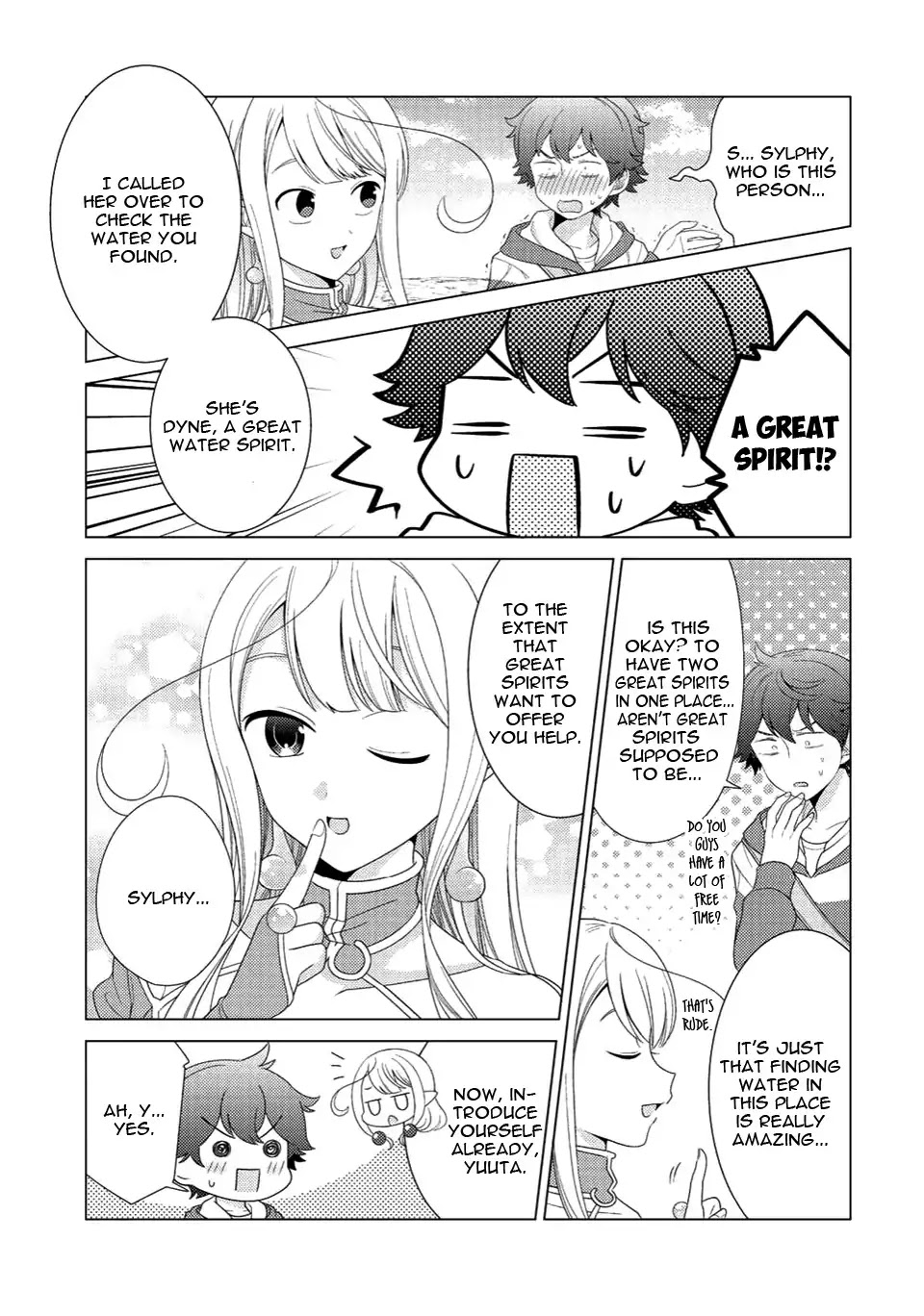 Seirei-tachi no Rakuen to Risou no Isekai Seikatsu Chapter 5 page 6 - Chapter 5
