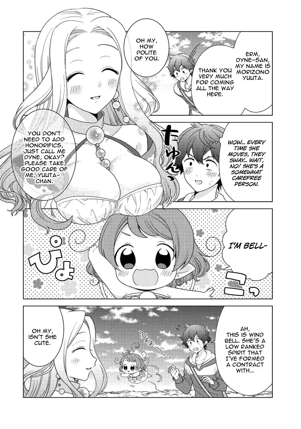 Seirei-tachi no Rakuen to Risou no Isekai Seikatsu Chapter 5 page 7 - Chapter 5