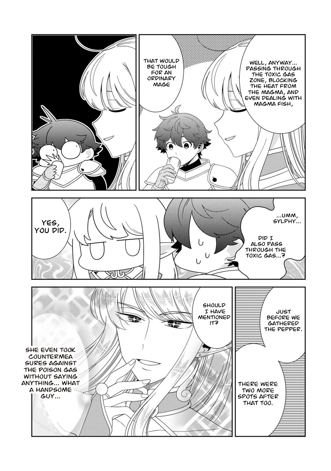 Seirei-tachi no Rakuen to Risou no Isekai Seikatsu Chapter 50 page 3 - Chapter 50
