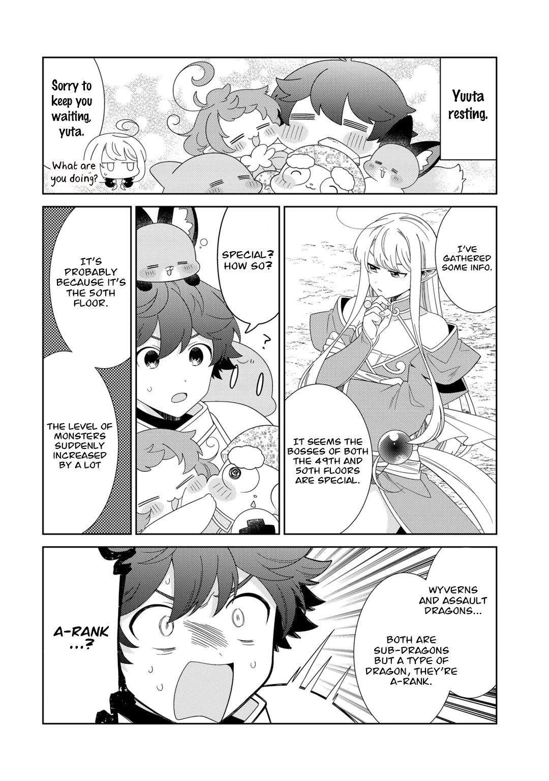 Seirei-tachi no Rakuen to Risou no Isekai Seikatsu Chapter 51 page 8 - Chapter 51
