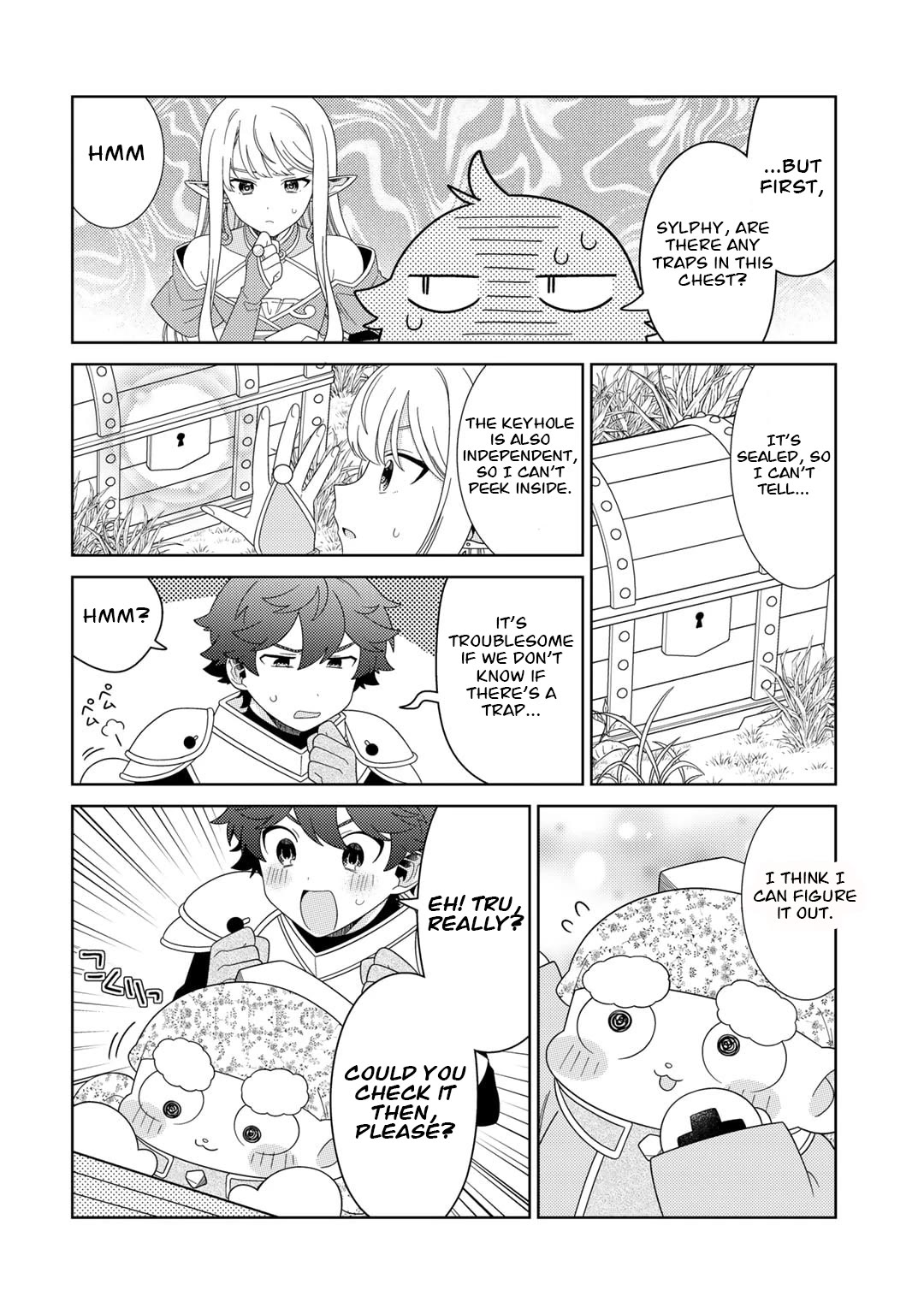 Seirei-tachi no Rakuen to Risou no Isekai Seikatsu Chapter 53 page 12 - Chapter 53
