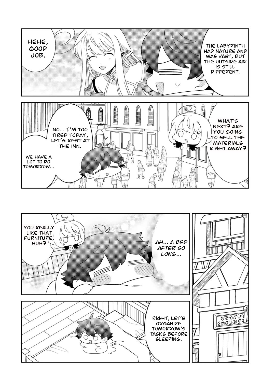 Seirei-tachi no Rakuen to Risou no Isekai Seikatsu Chapter 53 page 18 - Chapter 53