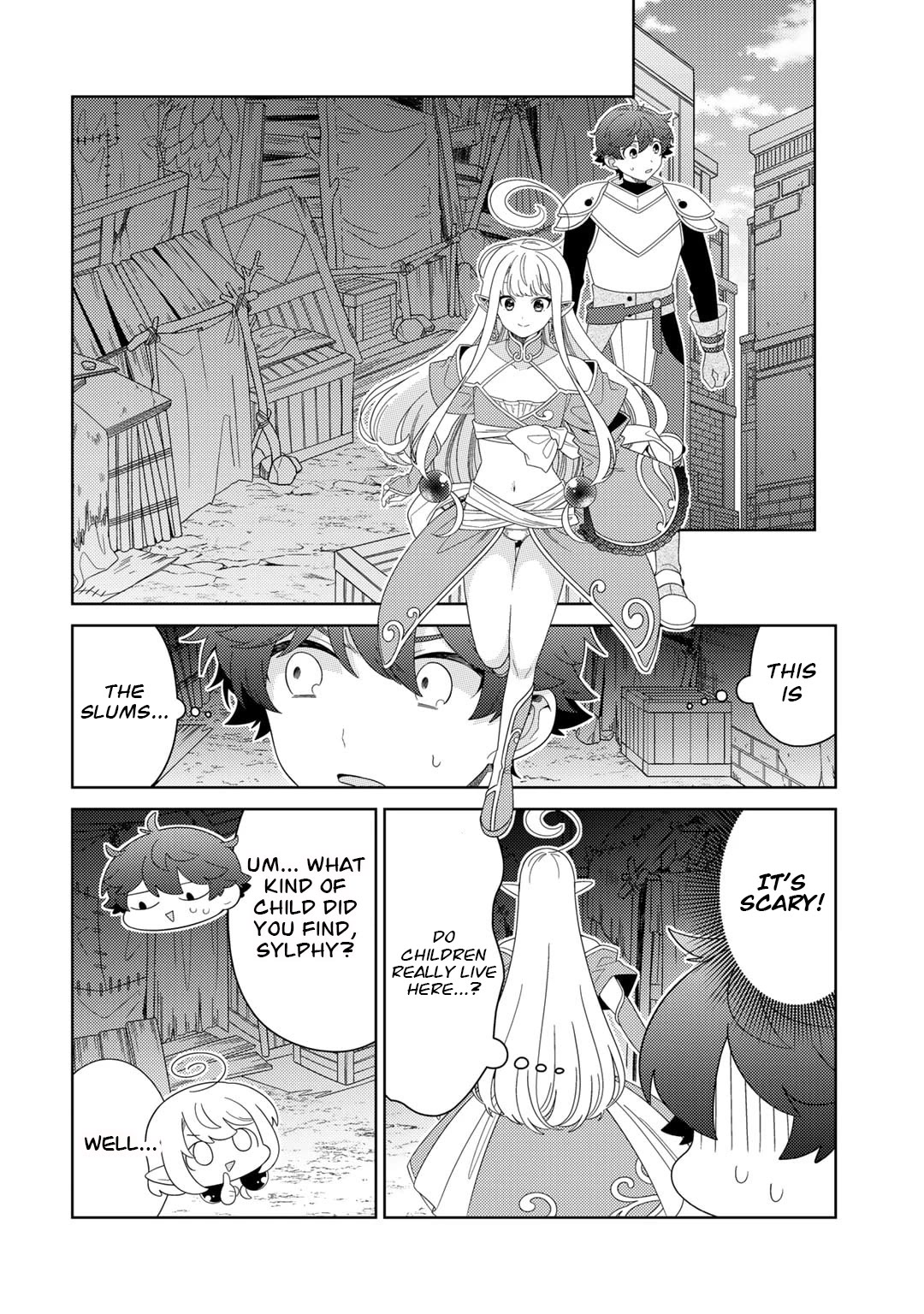 Seirei-tachi no Rakuen to Risou no Isekai Seikatsu Chapter 54 page 10 - Chapter 54