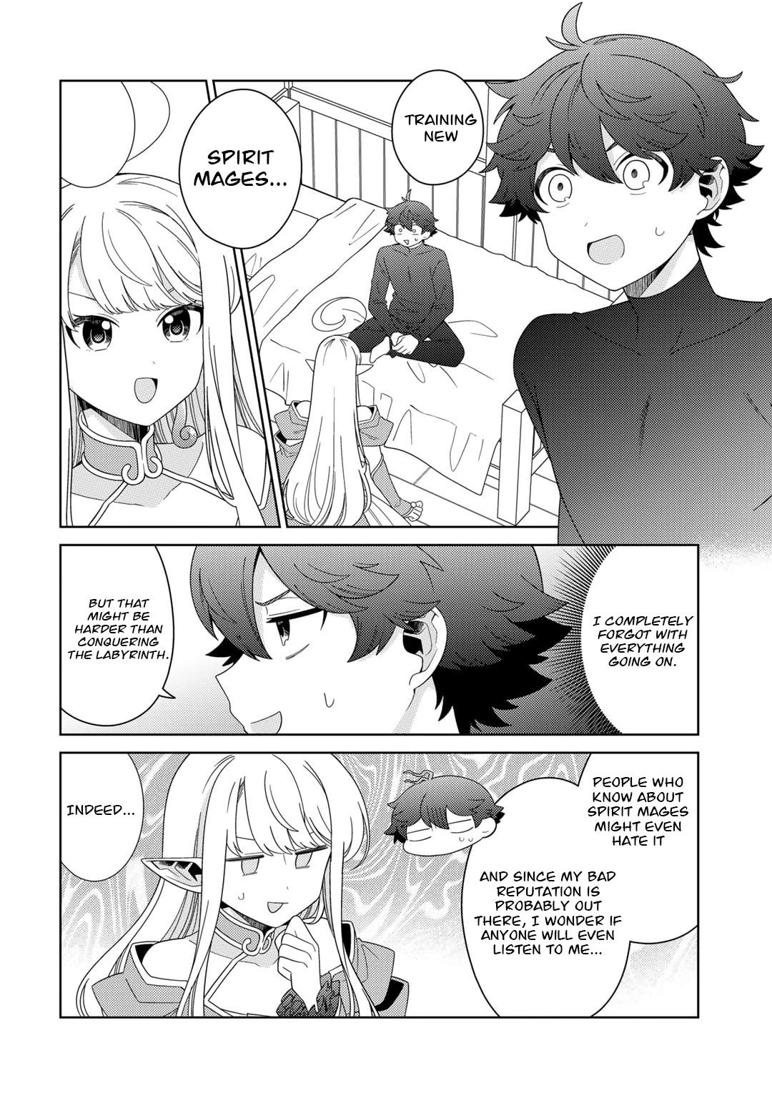 Seirei-tachi no Rakuen to Risou no Isekai Seikatsu Chapter 54 page 2 - Chapter 54