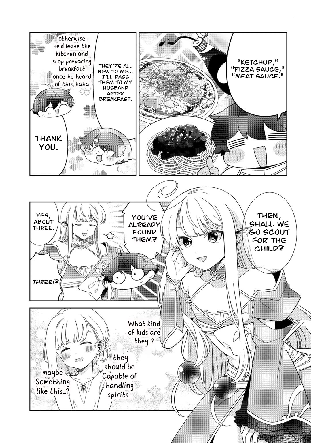 Seirei-tachi no Rakuen to Risou no Isekai Seikatsu Chapter 54 page 9 - Chapter 54