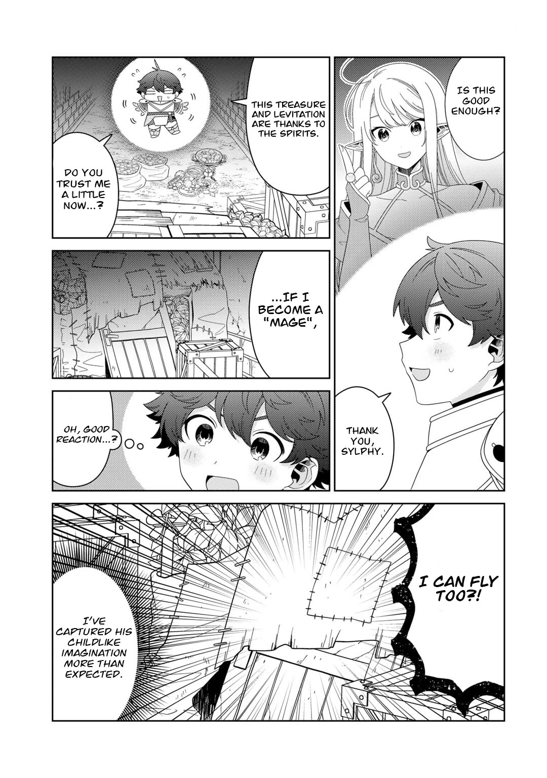 Seirei-tachi no Rakuen to Risou no Isekai Seikatsu Chapter 55 page 3 - Chapter 55