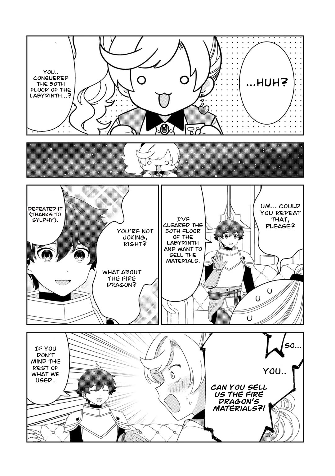 Seirei-tachi no Rakuen to Risou no Isekai Seikatsu Chapter 56 page 4 - Chapter 56
