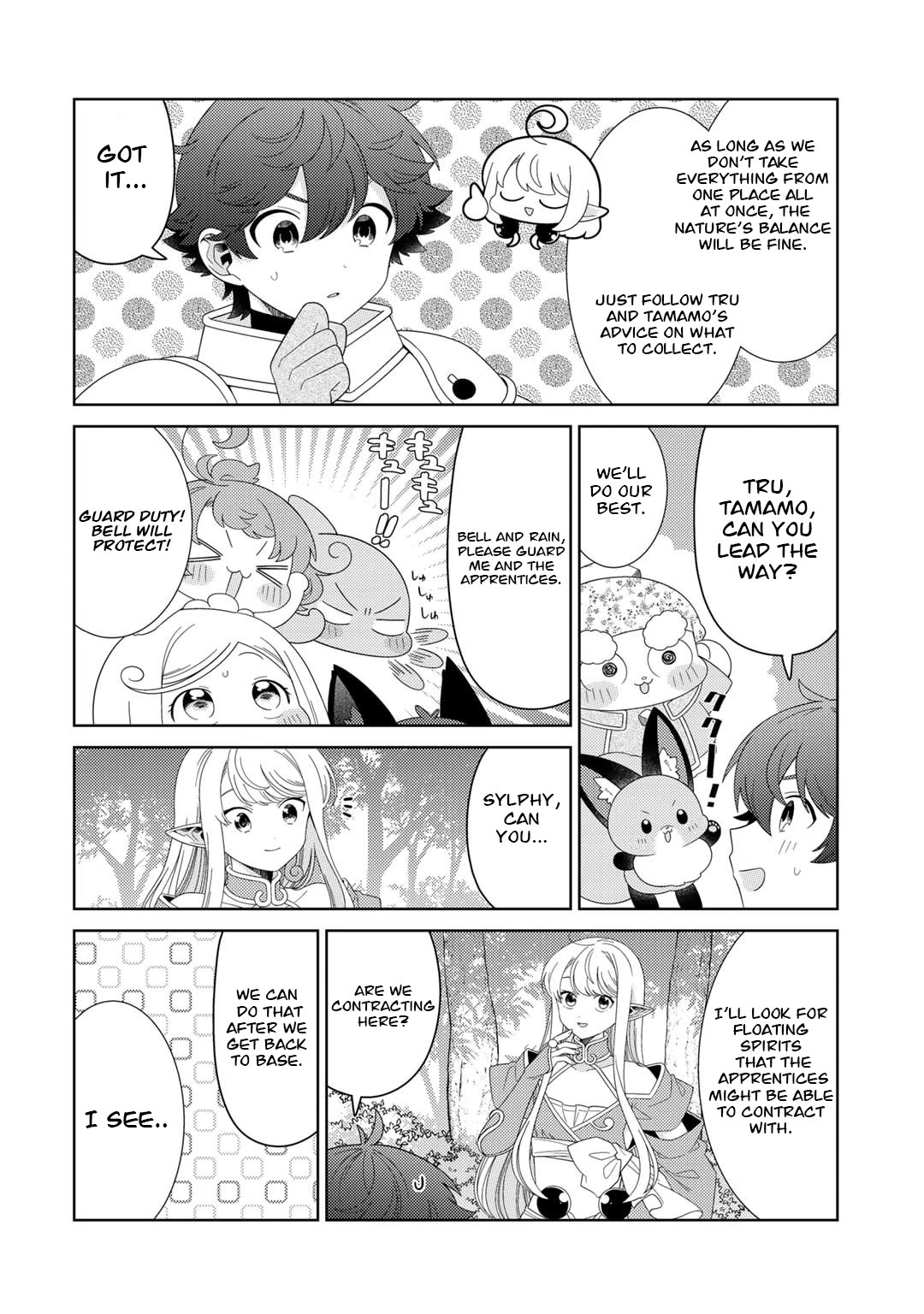 Seirei-tachi no Rakuen to Risou no Isekai Seikatsu Chapter 58 page 11 - Chapter 58