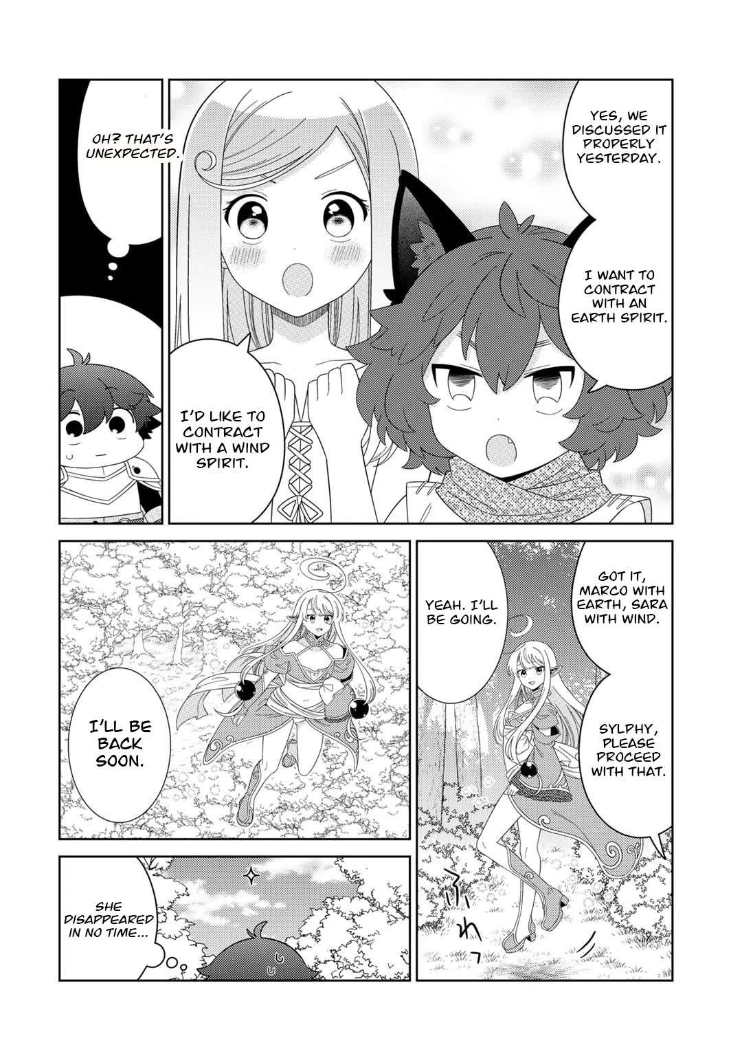Seirei-tachi no Rakuen to Risou no Isekai Seikatsu Chapter 58 page 13 - Chapter 58