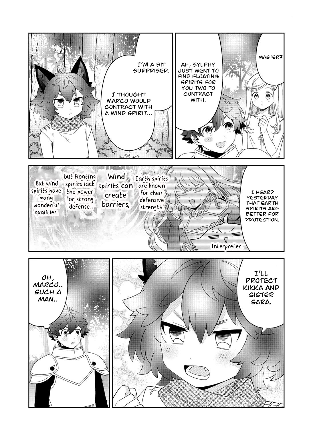 Seirei-tachi no Rakuen to Risou no Isekai Seikatsu Chapter 58 page 14 - Chapter 58