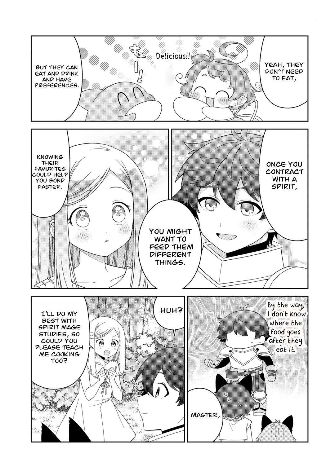 Seirei-tachi no Rakuen to Risou no Isekai Seikatsu Chapter 58 page 18 - Chapter 58