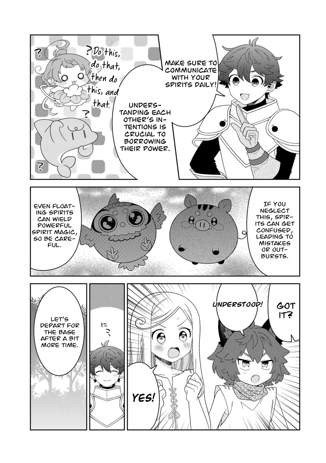 Seirei-tachi no Rakuen to Risou no Isekai Seikatsu Chapter 59 page 16 - Chapter 59