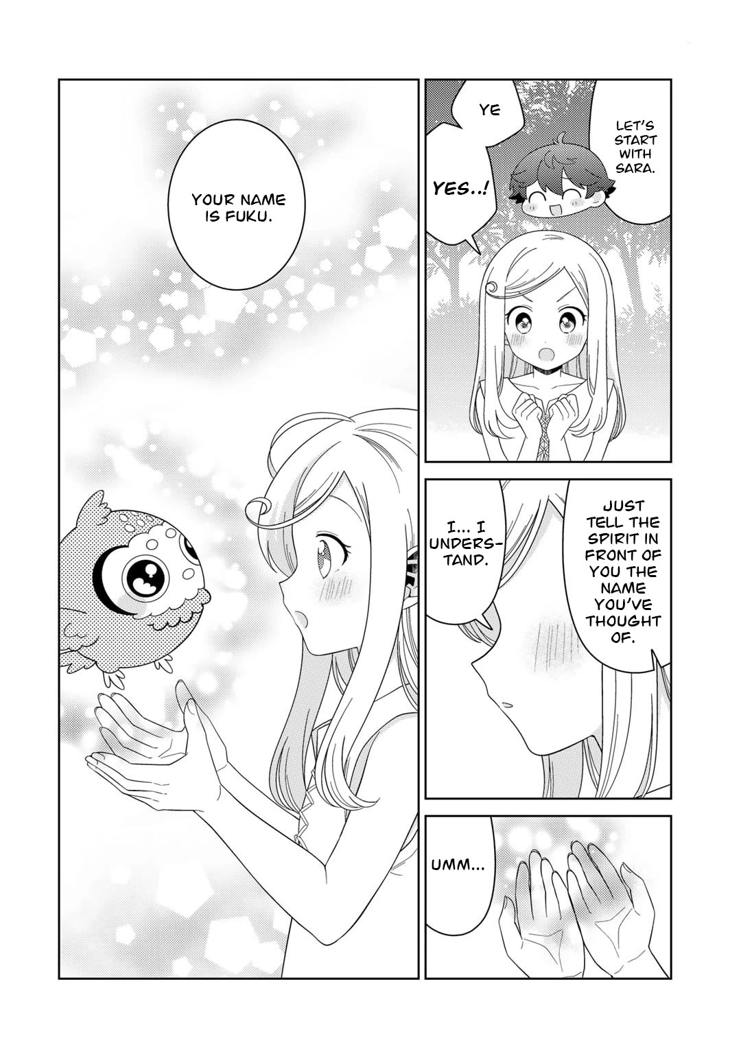 Seirei-tachi no Rakuen to Risou no Isekai Seikatsu Chapter 59 page 9 - Chapter 59