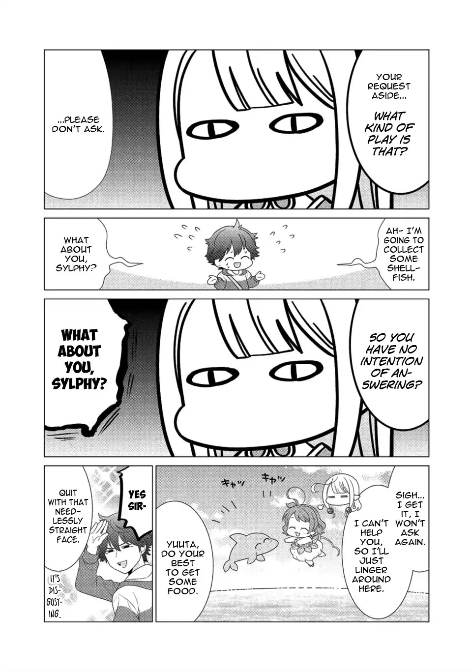 Seirei-tachi no Rakuen to Risou no Isekai Seikatsu Chapter 6 page 12 - Chapter 6