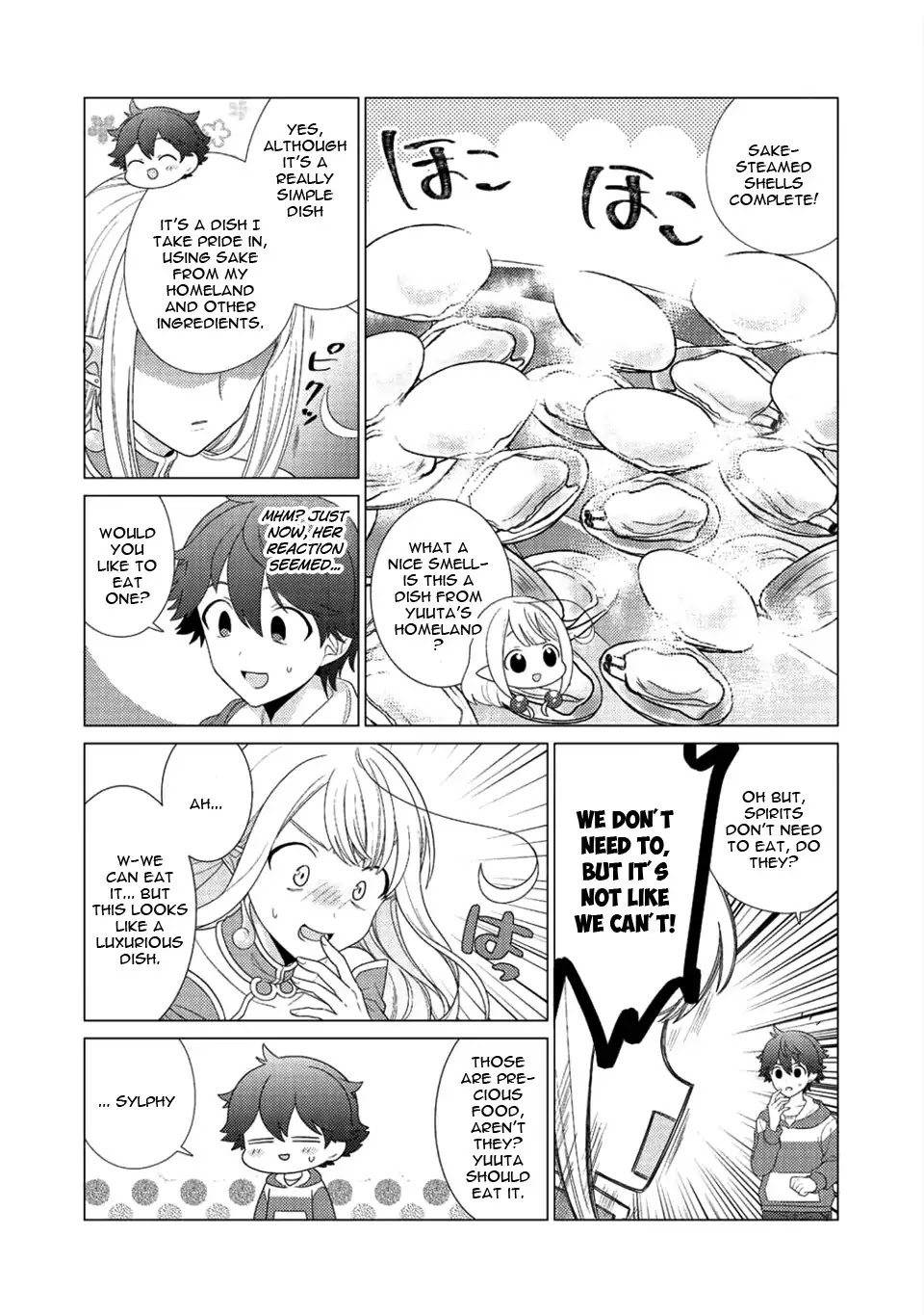 Seirei-tachi no Rakuen to Risou no Isekai Seikatsu Chapter 6 page 17 - Chapter 6
