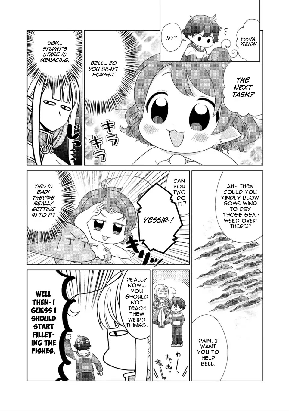 Seirei-tachi no Rakuen to Risou no Isekai Seikatsu Chapter 6 page 22 - Chapter 6