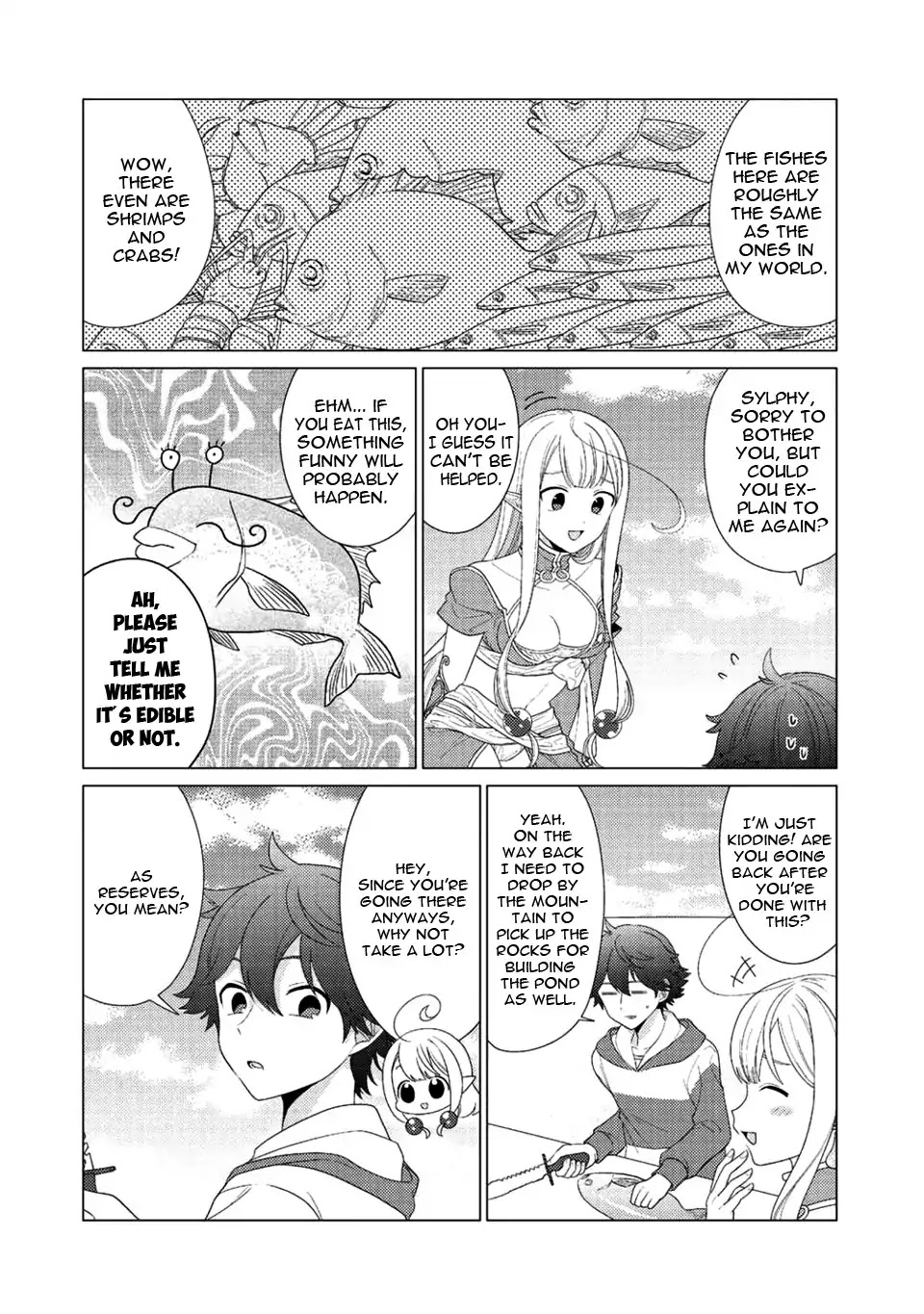 Seirei-tachi no Rakuen to Risou no Isekai Seikatsu Chapter 6 page 23 - Chapter 6