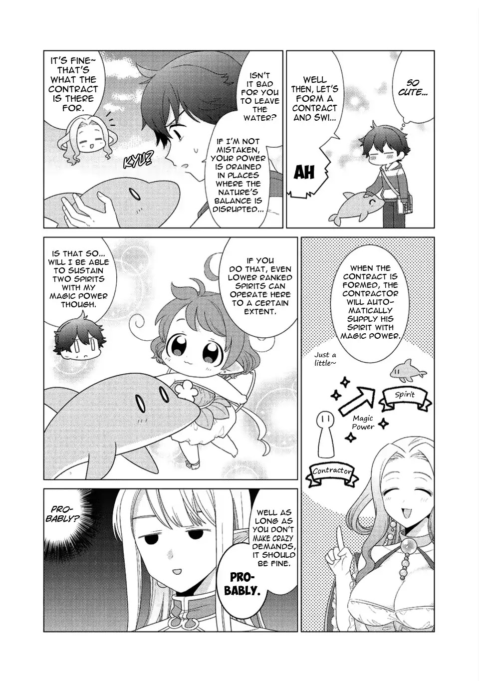 Seirei-tachi no Rakuen to Risou no Isekai Seikatsu Chapter 6 page 5 - Chapter 6